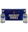 Absolut Vodka Mini Shooters 50mL 12 Pack