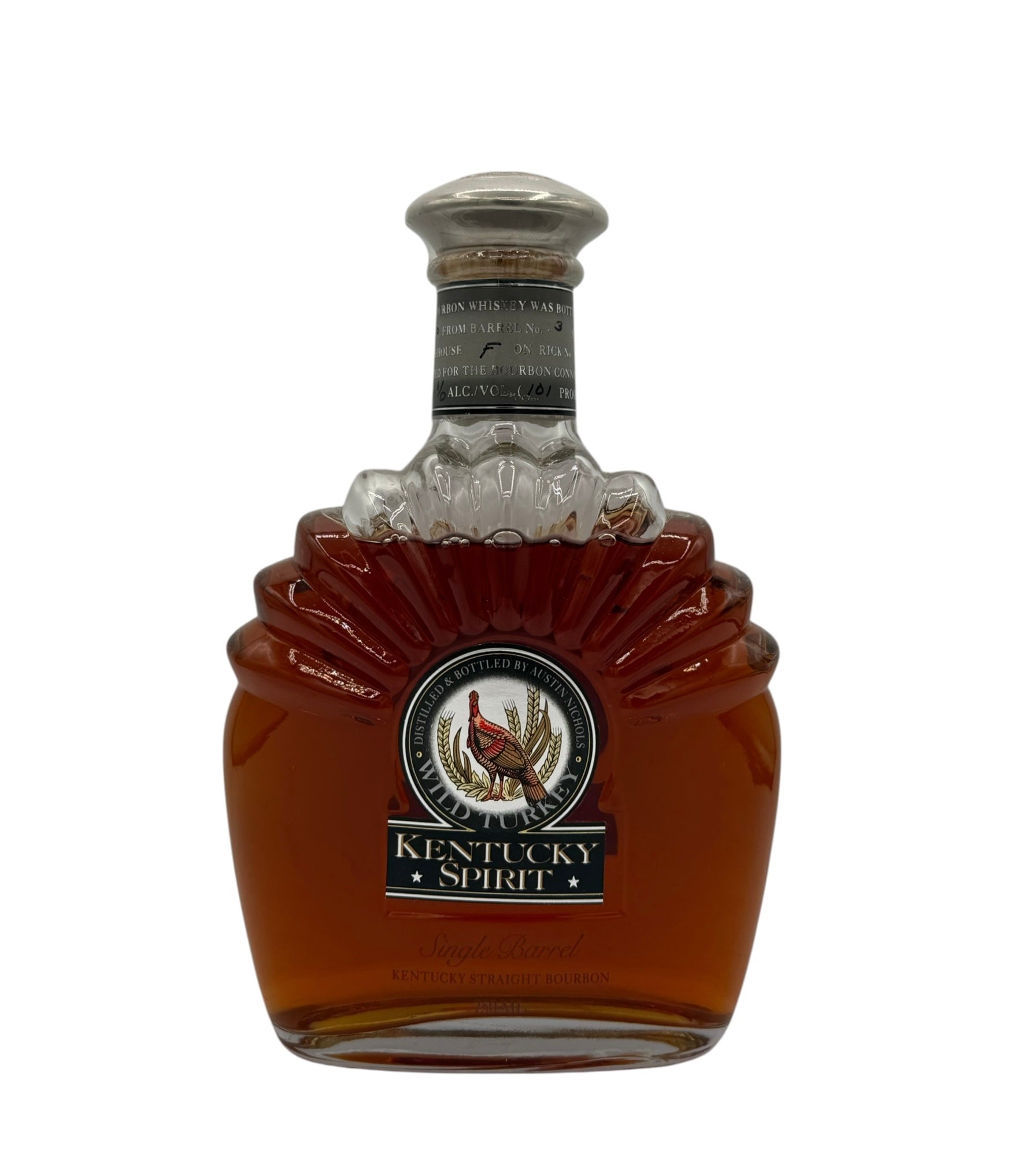 Wild Turkey Kentucky Spirit (Pewter Top) 3-1-00 Barrel #03 101 Proof