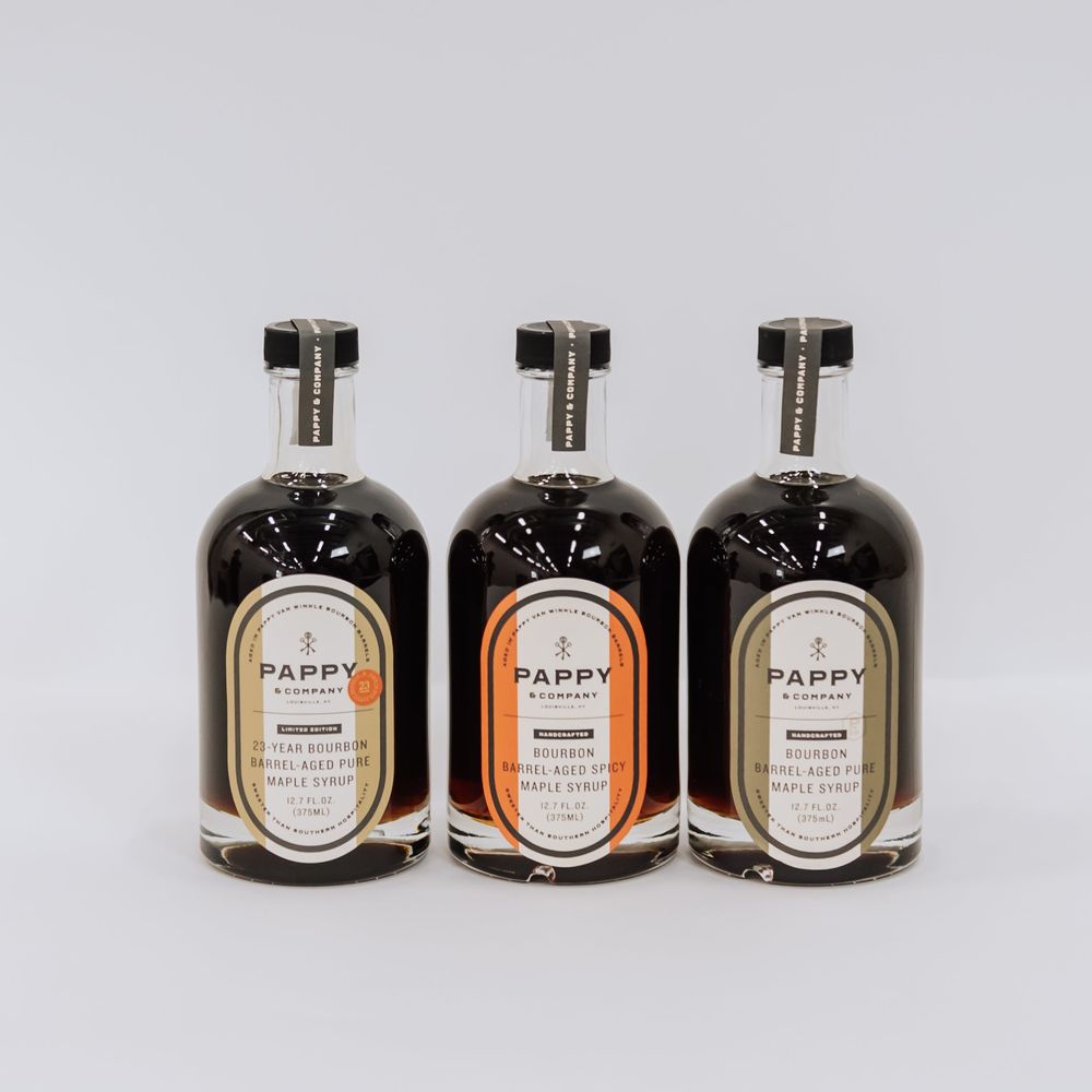 Award Winning Pappy Van Winkle Bourbon Barrel-Aged Pure Maple Syrup