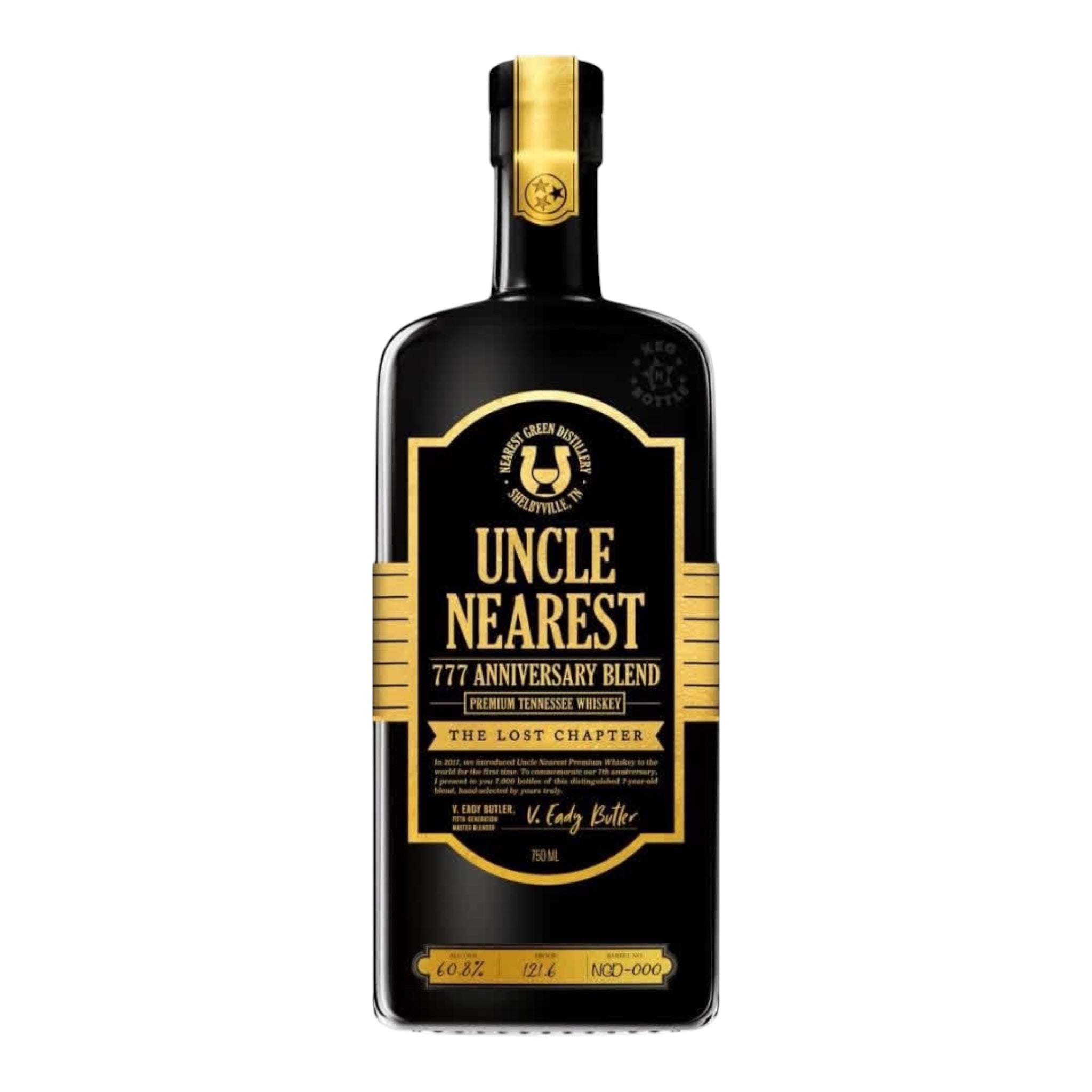 Uncle Nearest The Lost Chapter 777 Anniversary Blend