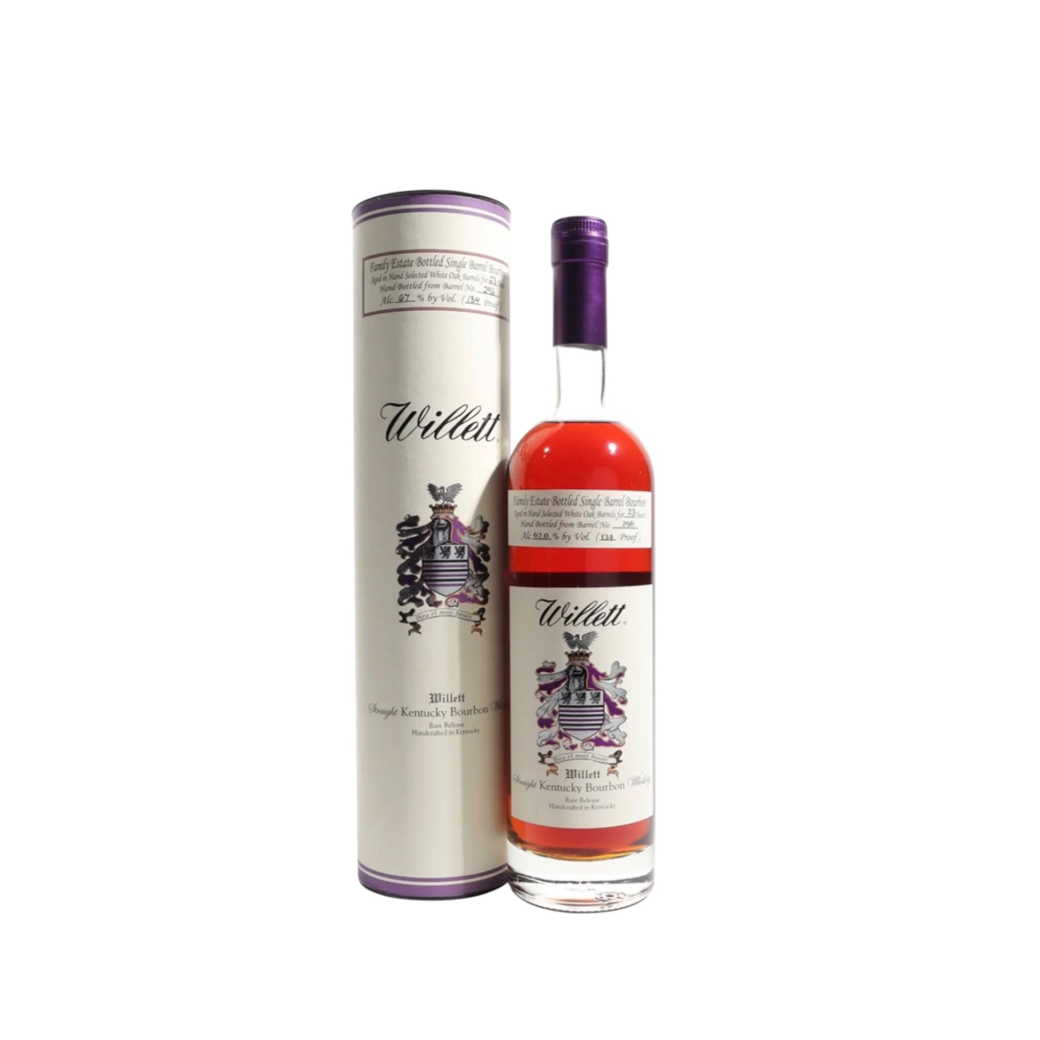 Willett 23 Year Barrel 296 Gift Shop Release With Tube 134 Proof