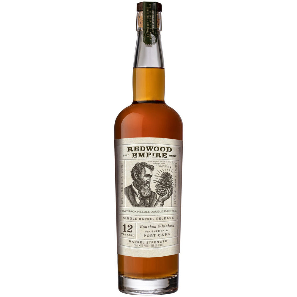 Redwood Empire 12 Year Bourbon Whiskey Finished In A Port Cask