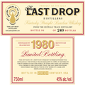 Buffalo Trace The Last Drop XIX 1980