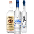 Tito's & Grey Goose & La French Vodka Bundle