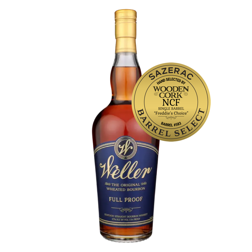 W. L. Weller Full Proof Bourbon Non-Chill Filtered Single Barrel Select #583 "Freddie's Choice"