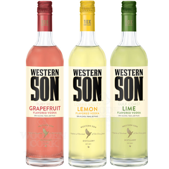 Western Son Grapefruit & Lemon & Lime Vodka Bundle