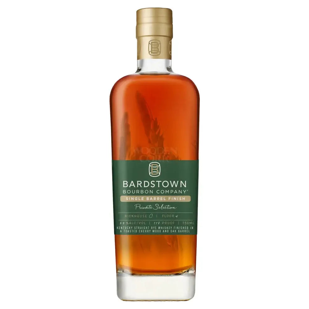 Bardstown Bourbon Co. Single Barrel Rye Wooden Cork Pick 121.2 Proof