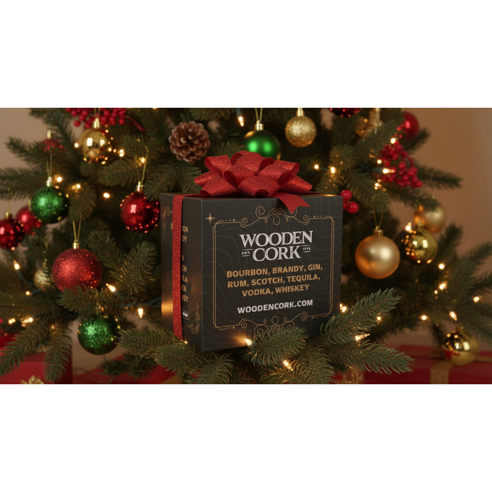 Wooden Cork Luxury Spirits Advent Calendar: Ultimate Alcohol Holiday Gift for Connoisseurs