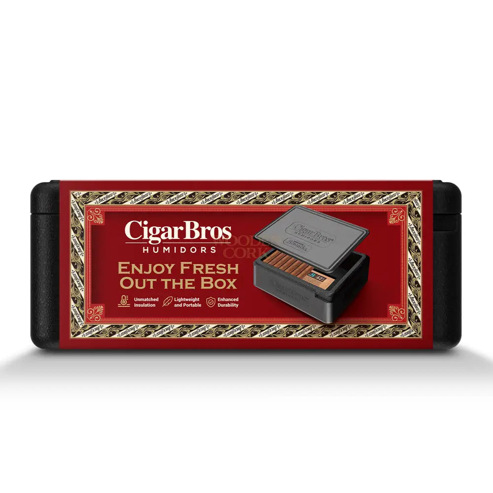 Brick House Premium Cigars Set + Personal Humidor by CigarBros