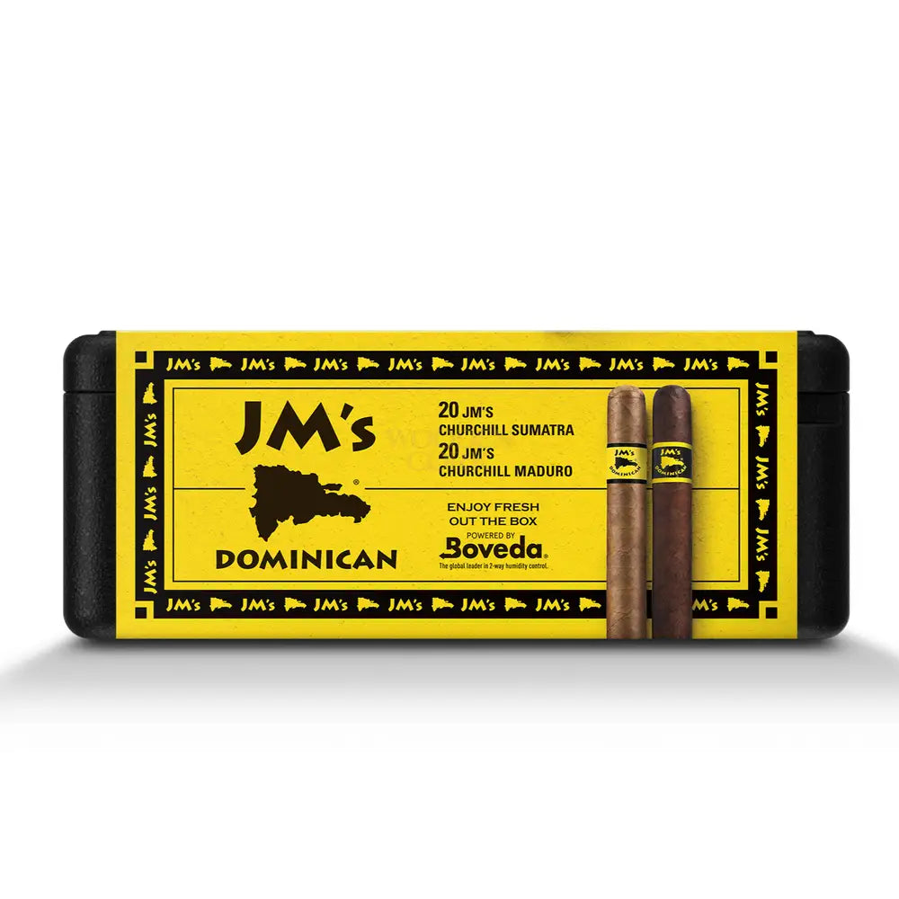 JM's Premium Cigars Set + Personal Humidor by CigarBros