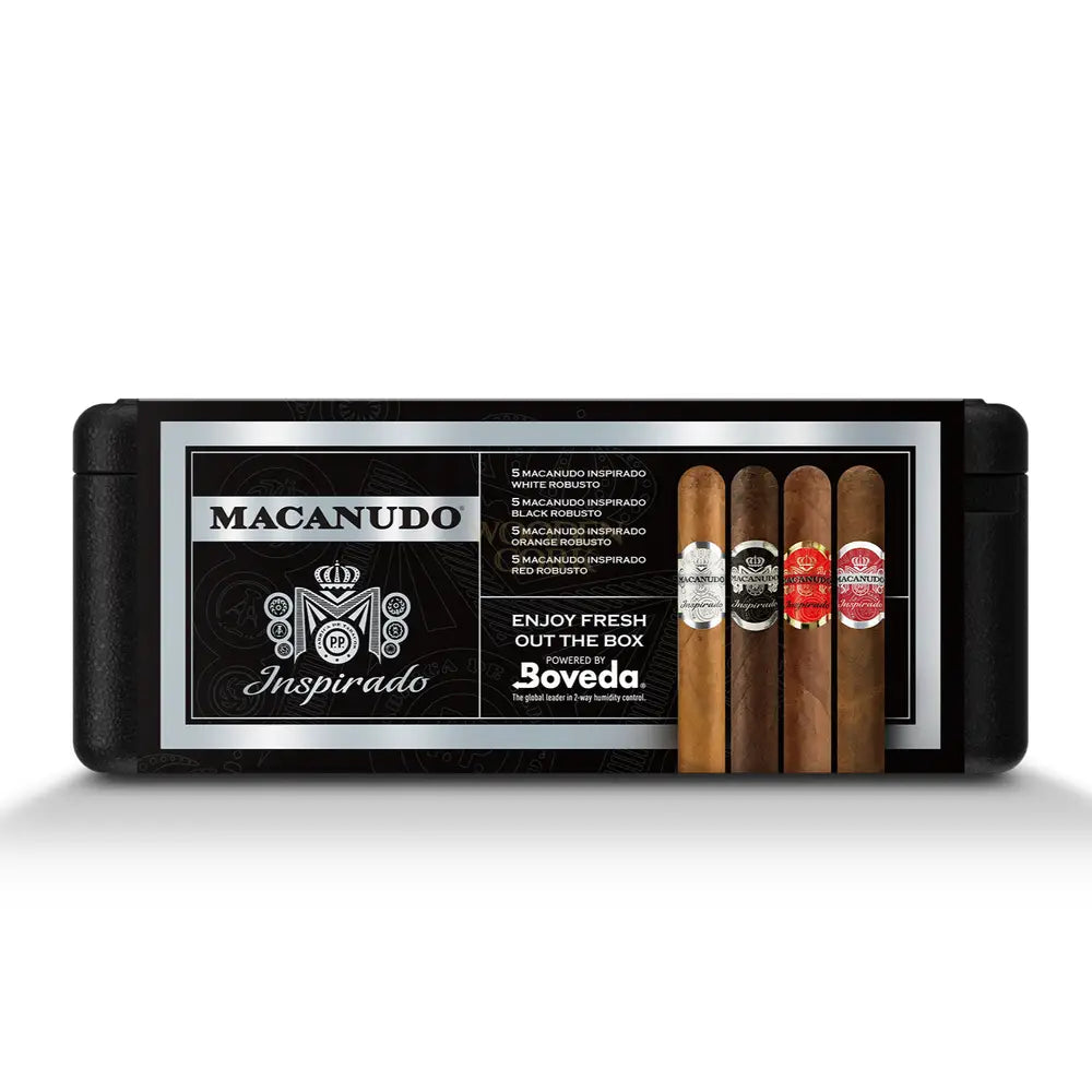 Macanudo Premium Cigars Set + Personal Humidor by CigarBros