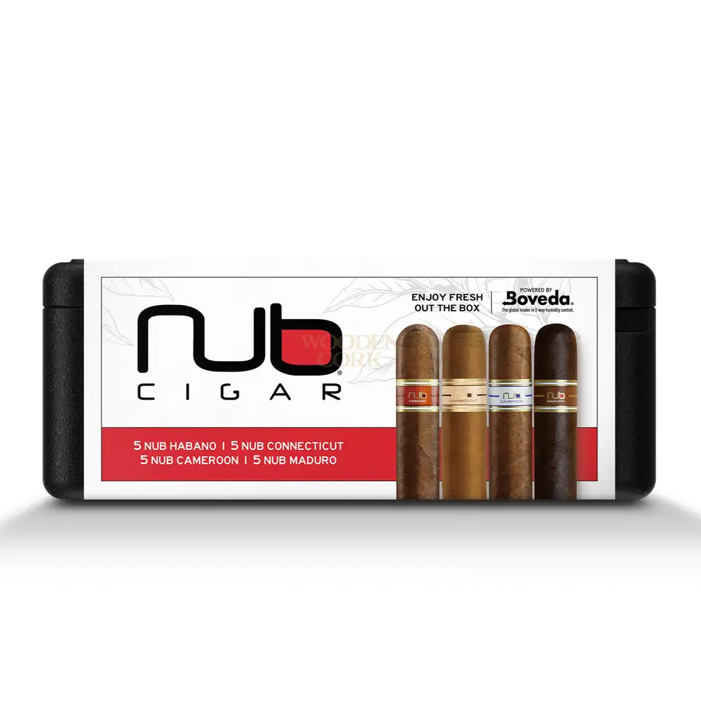 Nub Premium Cigars Set + Personal Humidor by CigarBros
