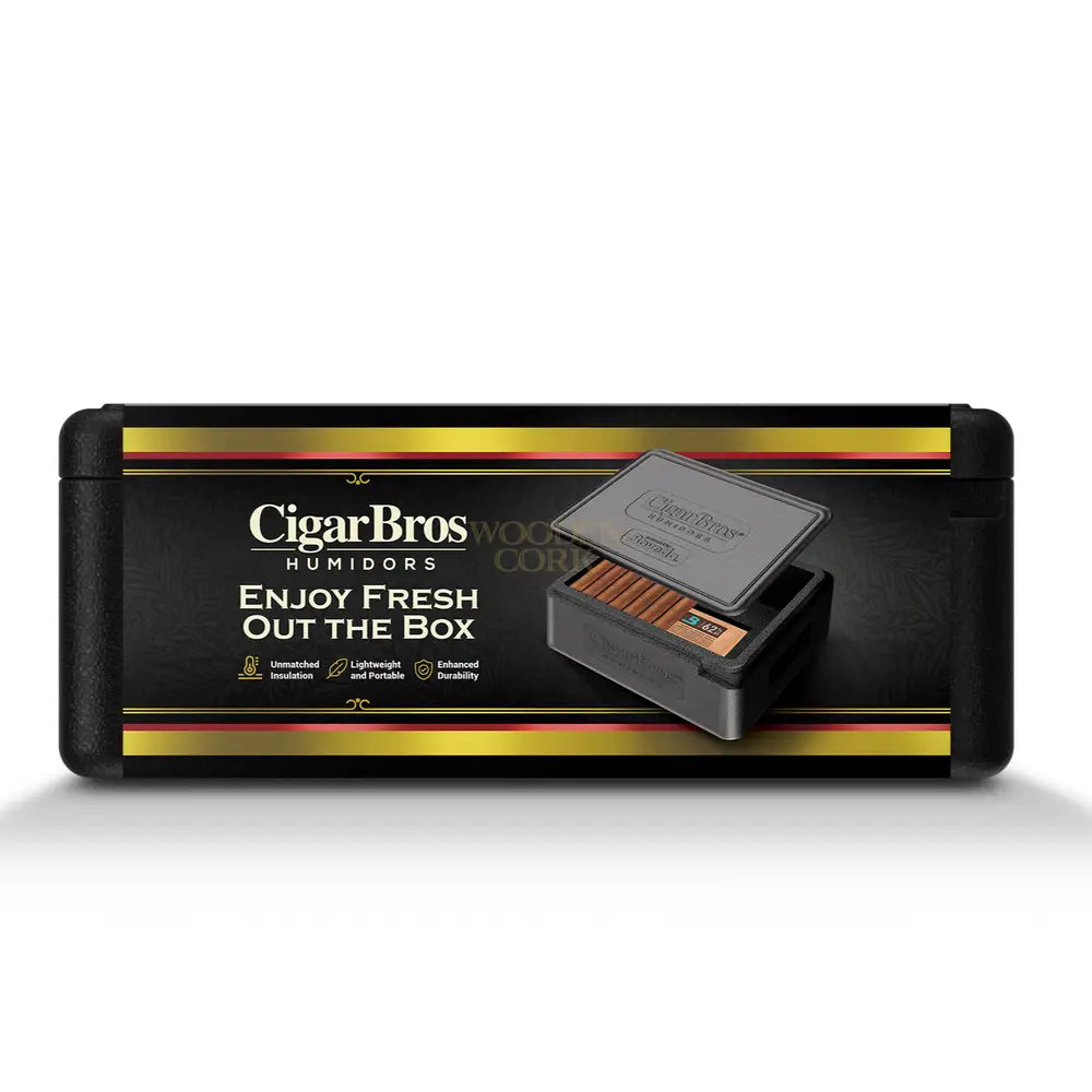 Quorum Premium Cigars Set + Personal Humidor by CigarBros