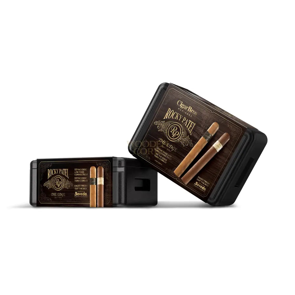 Rocky Patel Premium Cigars Set + Personal Humidor by CigarBros