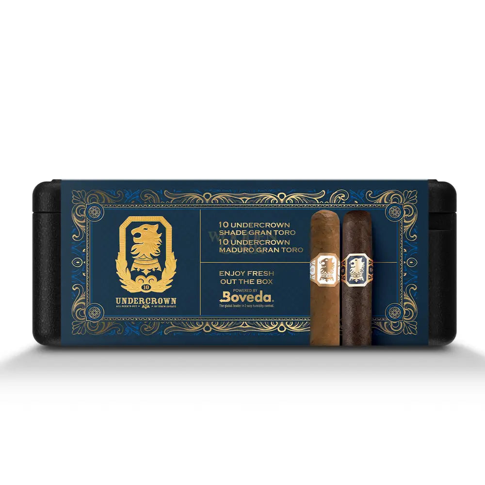Undercrown Premium Cigars Set + Personal Humidor by CigarBros
