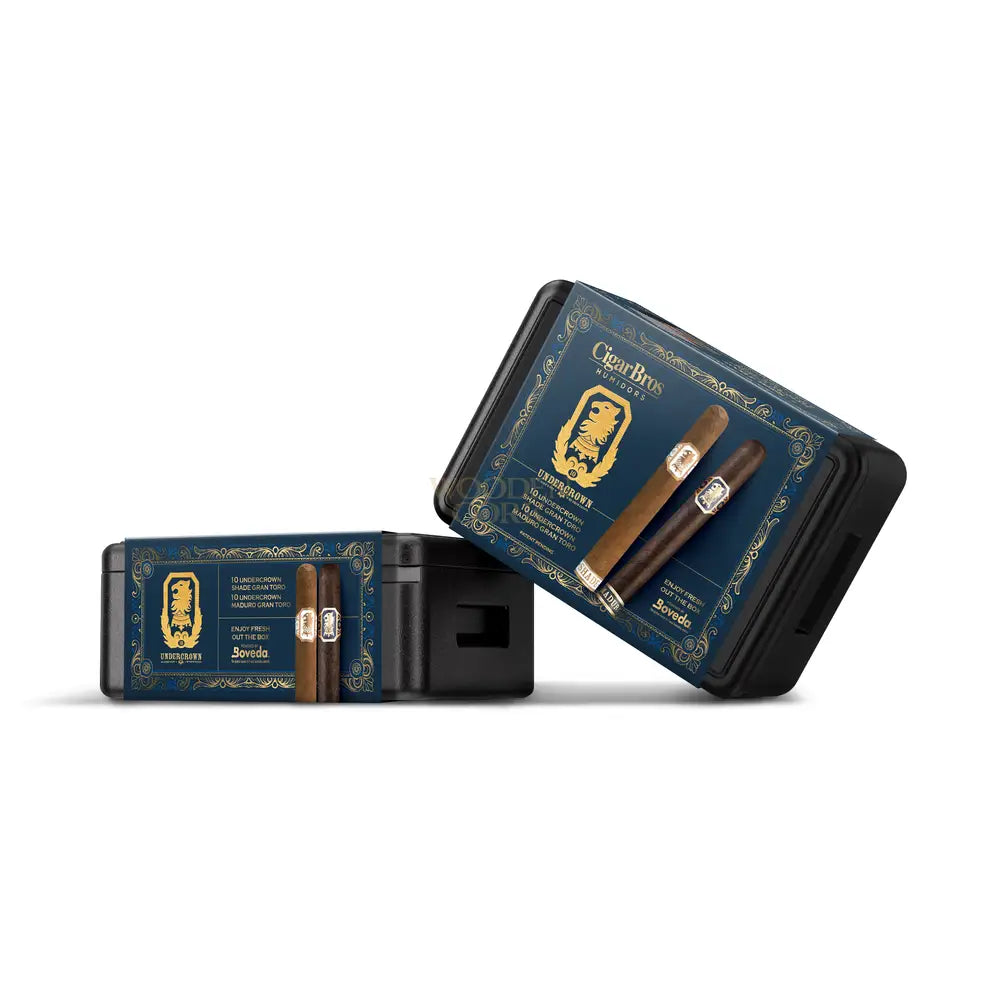 Undercrown Premium Cigars Set + Personal Humidor by CigarBros