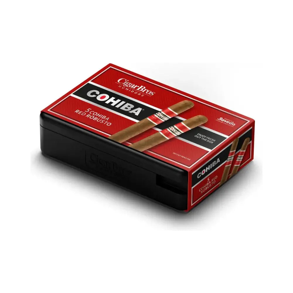 Cohiba Red Premium Cigars Set + Personal Humidor by CigarBros