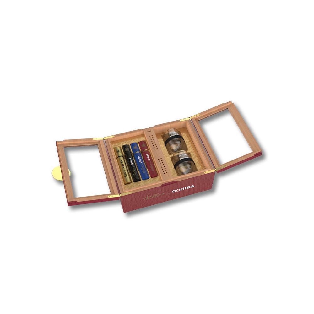 Weller by Cohiba Humidor Holiday 2025 Gift Set