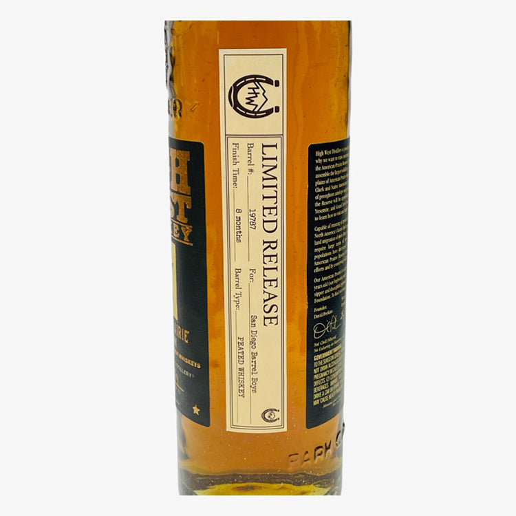 High West American Prairie Bourbon San Diego Barrel Boys Barrel Select