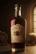 Caribbean Dark Aged Rum bottle