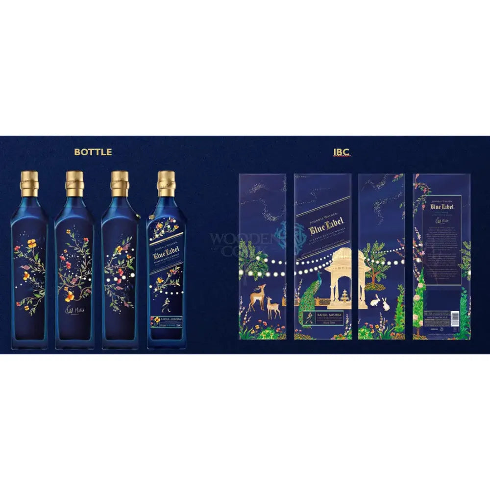 Johnnie Walker Blue Label x Diwali Limited Edition by Rahul Mishra