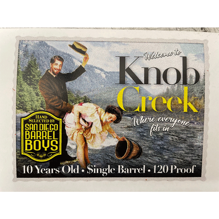 Knob Creek "SDBB" Single Barrel Select Bourbon #4