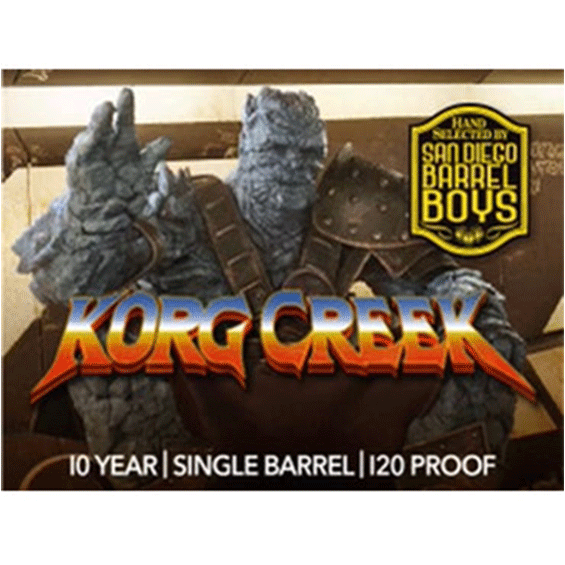 Knob Creek Single Barrel Select Bourbon SDBB #5 'Korg Creek'