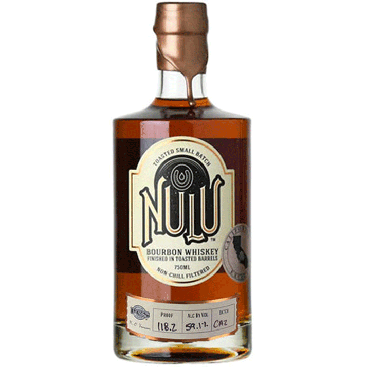 Nulu Toasted Barrel 'Cinnamon Boast Crunch' Single Barrel Select Bourbon by Wooden Cork