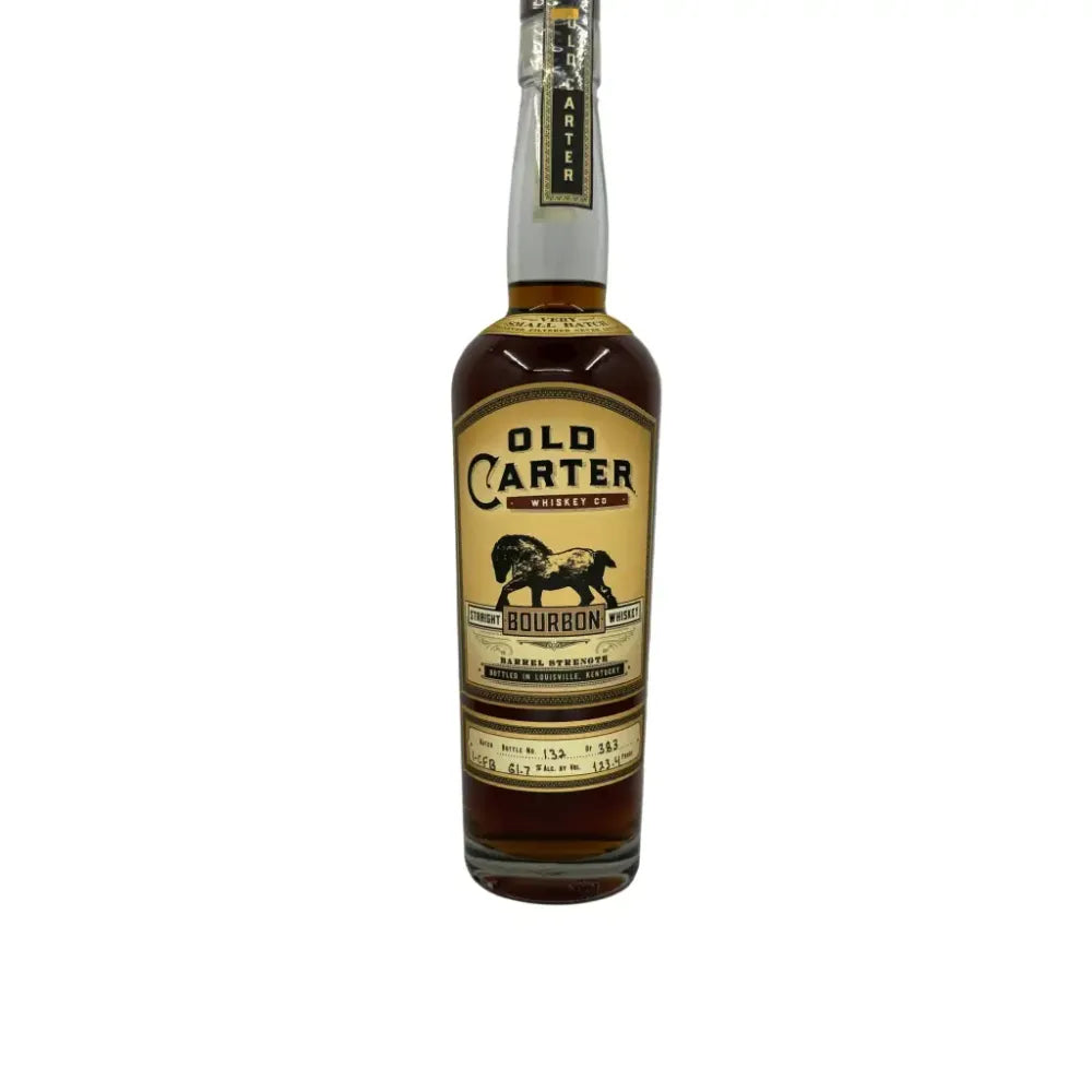 Old Carter Very Small Batch 1-CFB Bourbon Whiskey 123.4 Proof