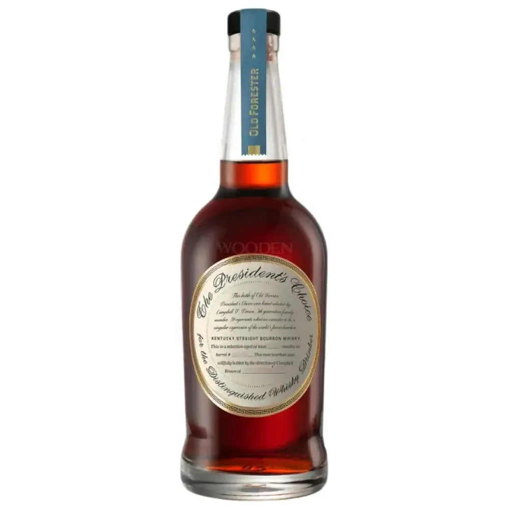 Old Forester The President's Choice Straight Bourbon Whiskey