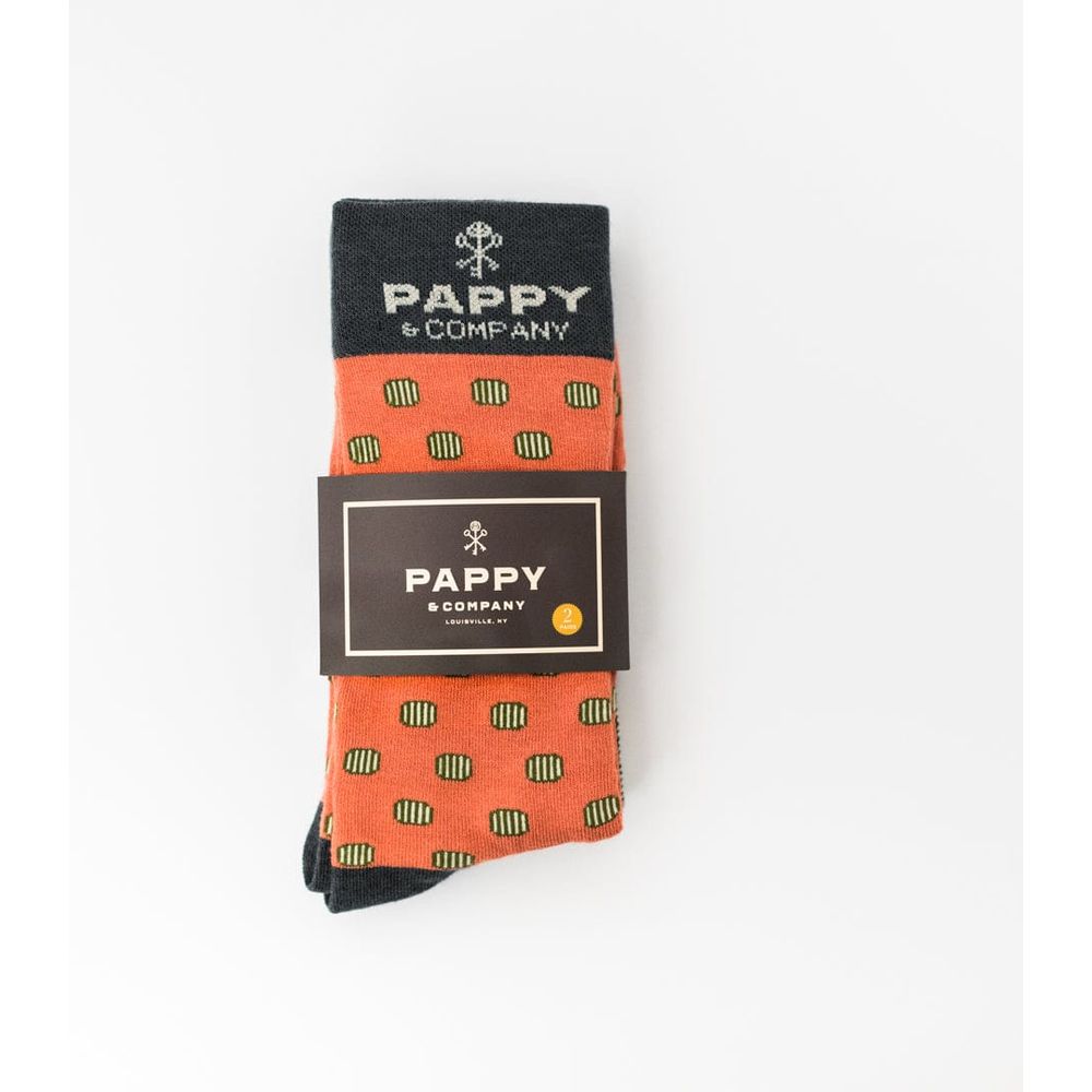 Pappy & Company Barrels & Bottles Sock Set