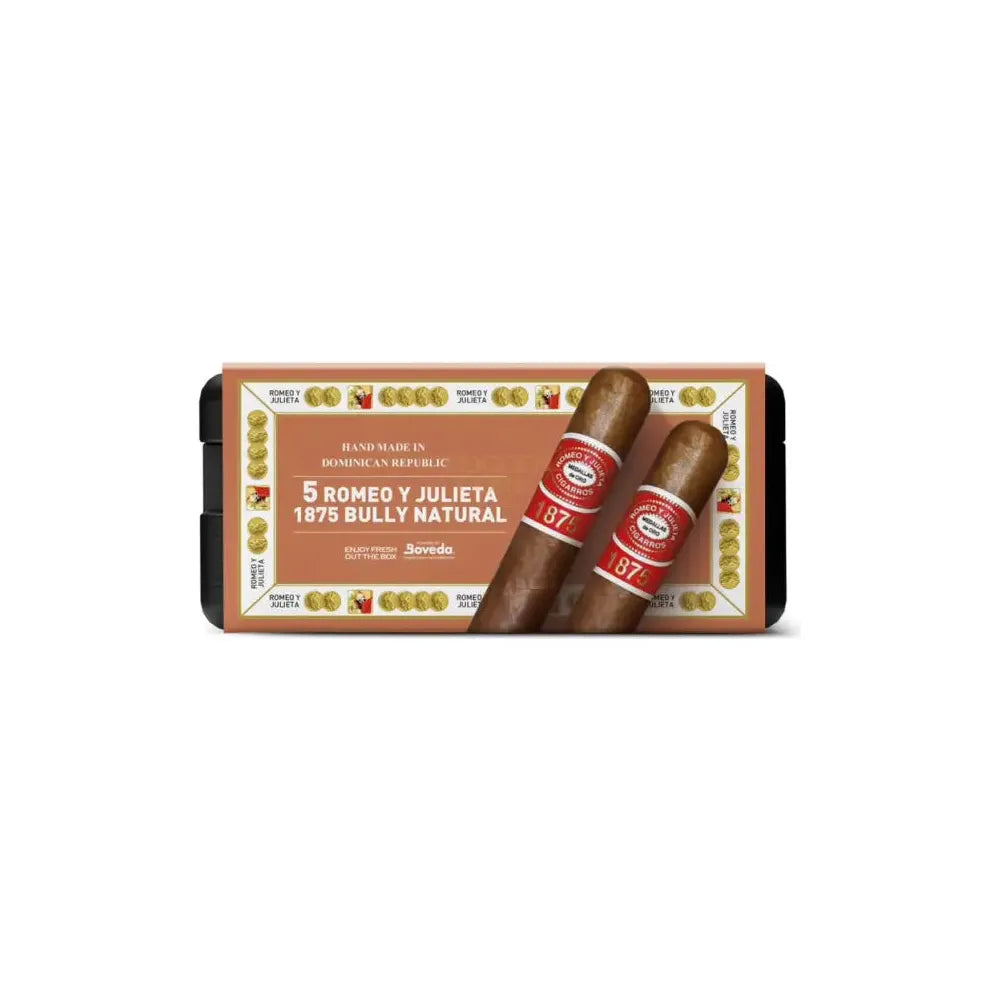Romeo Y Julieta 1875 Bully 5ct Cigar Set + Personal Humidor by CigarBros