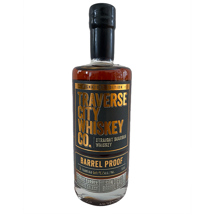 Traverse City Whiskey Co. 8 Year Barrel Proof SDBB Private Select