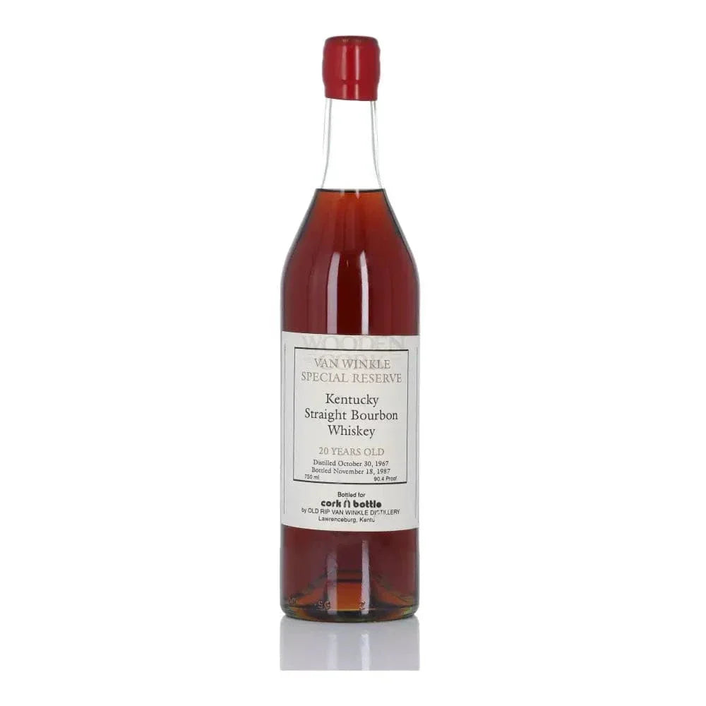 Van Winkle Family Reserve Bourbon 20 Year 1967-1987 CORK N BOTTLE Pick