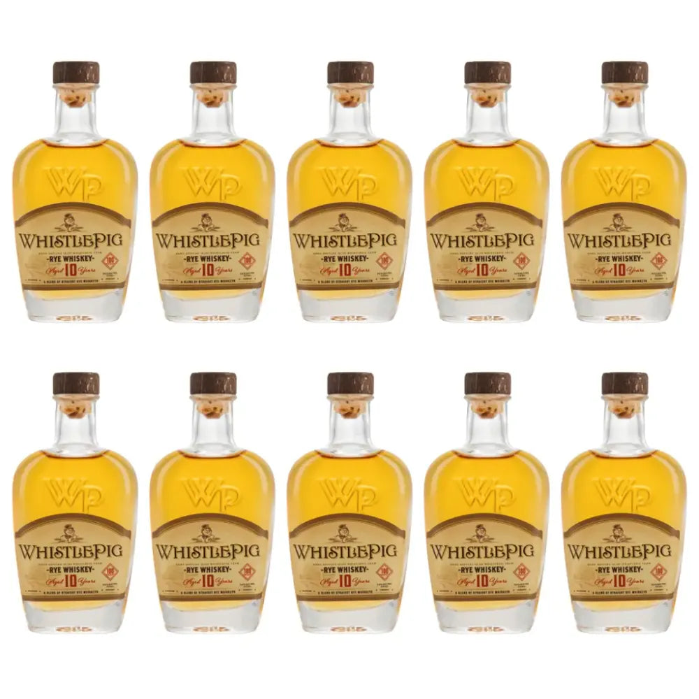 WhistlePig 10 Year Rye 50ml 10 Pack