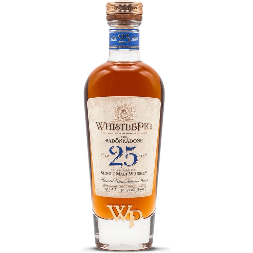 WhistlePig 25 Year Old The Badonkadonk