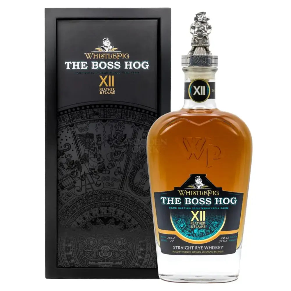WhistlePig Boss Hog XII 'Feather & Flame' Straight Rye Whiskey 750ml