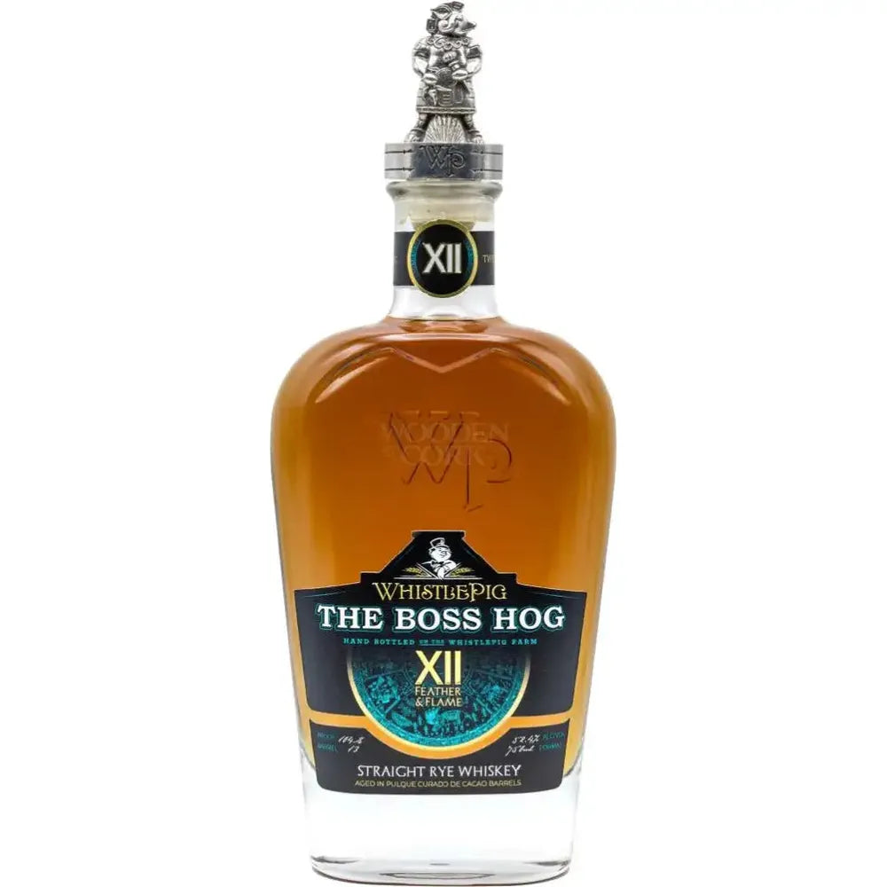 WhistlePig Boss Hog XII 'Feather & Flame' Straight Rye Whiskey 750ml