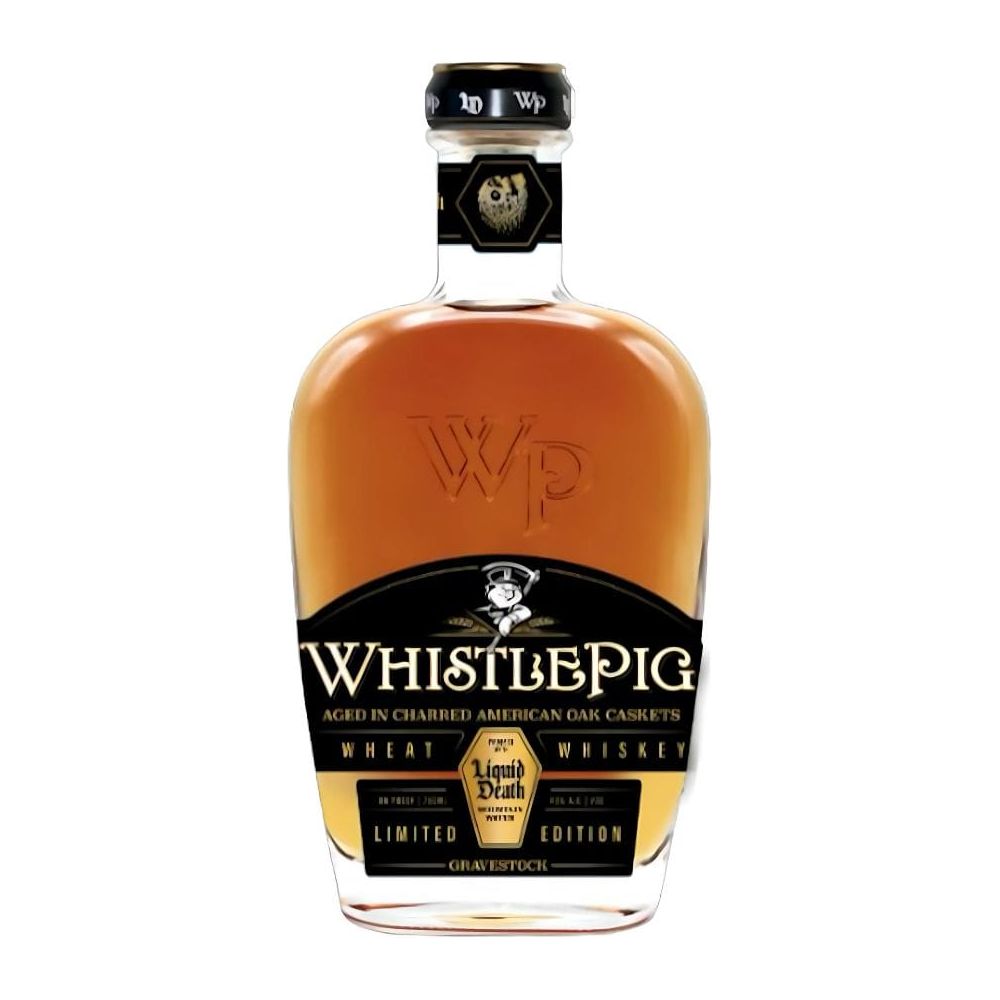 WhistlePig x Liquid Death GraveStock Wheat Whiskey Limited Edition