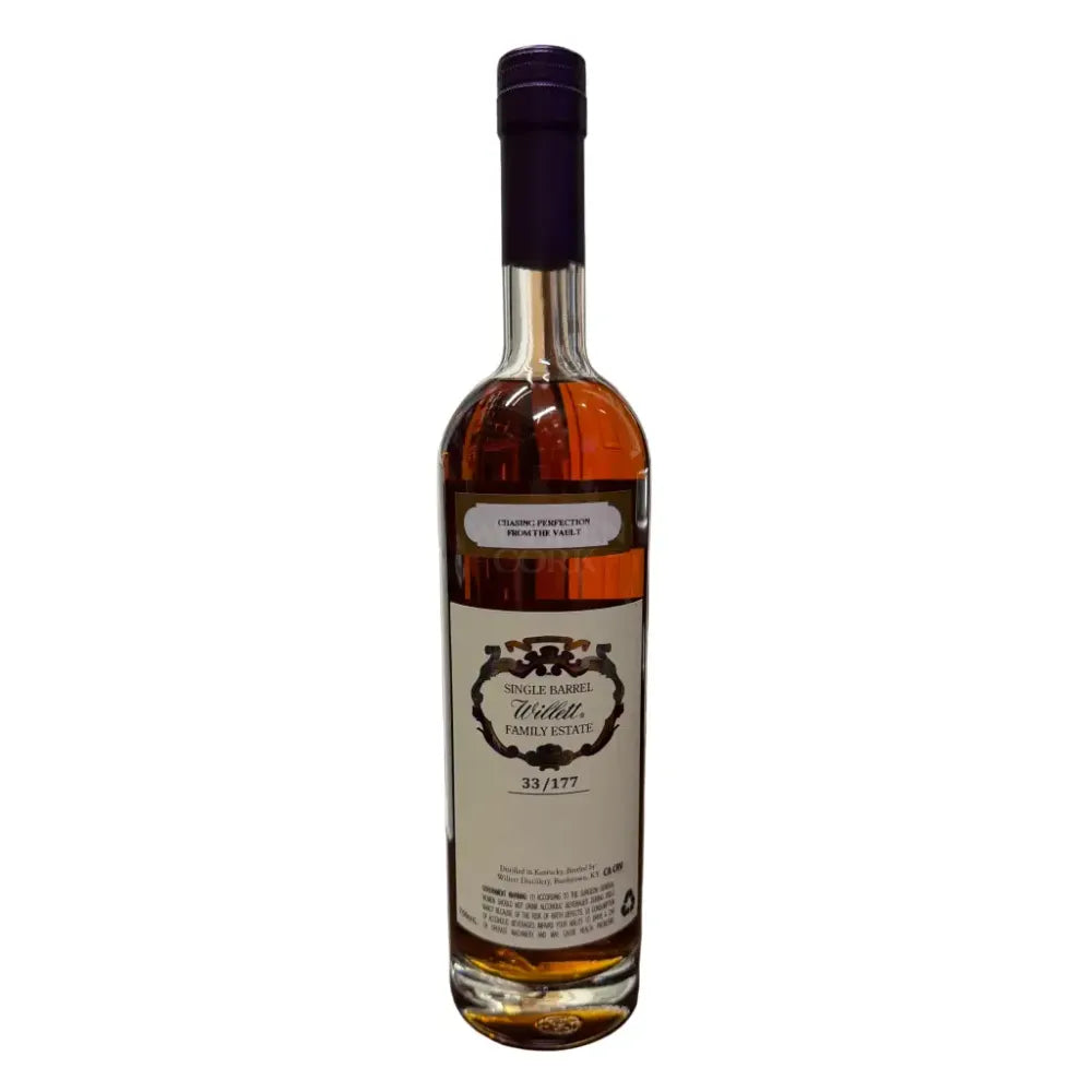 Willett Single Barrel Bourbon 14 Year Old Barrel #1222 113.8 Proof - Sourced Distillate Wooden Cork Selection